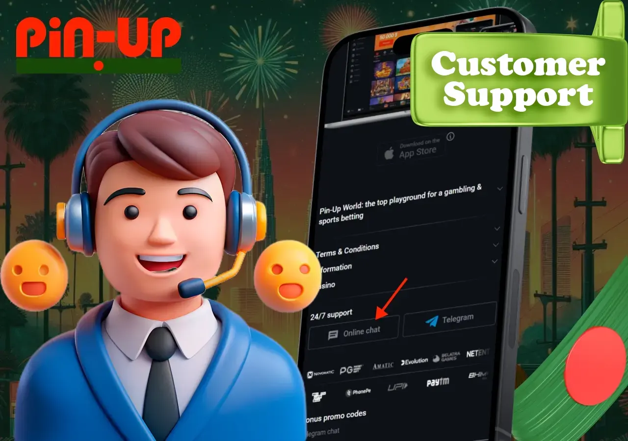 Bangladesh casino provides 24/7 live chat support for players, ensuring assistance whenever needed.