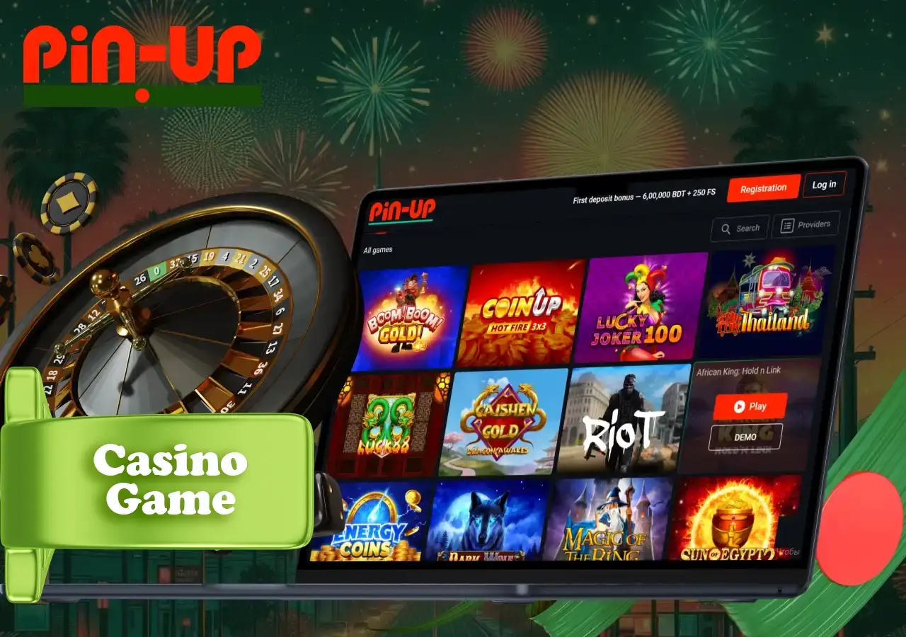 A large selection of games on the Pin Up casino website is a clear advantage for all players.